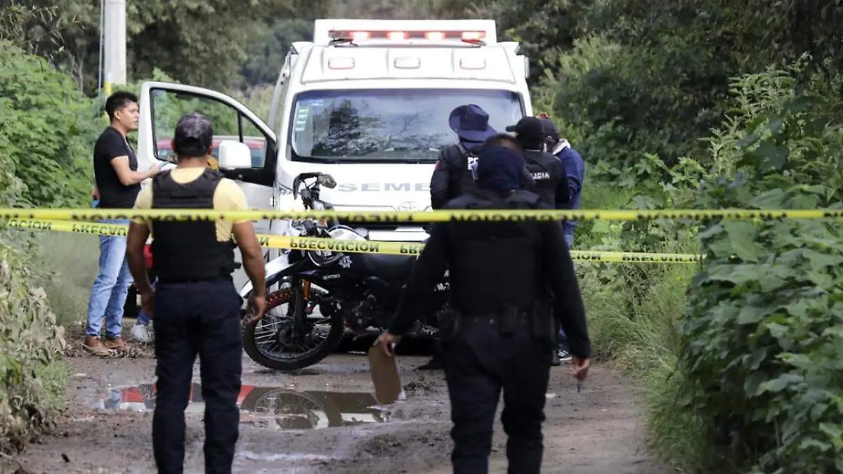 El cuerpo sin vida de una mujer fue hallado en límites de Puebla y Tlaxcala entre San Lorenzo Almecatla y Xicohtzinco